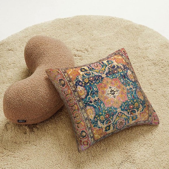 SET 2 Boho Paisley Mandala Cotton Throw Pillow Covers Bohemian Home Decor - Picture 6 of 6